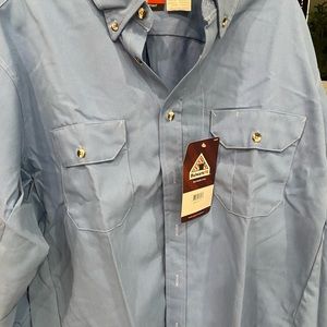 Bulwark FR work shirt button down